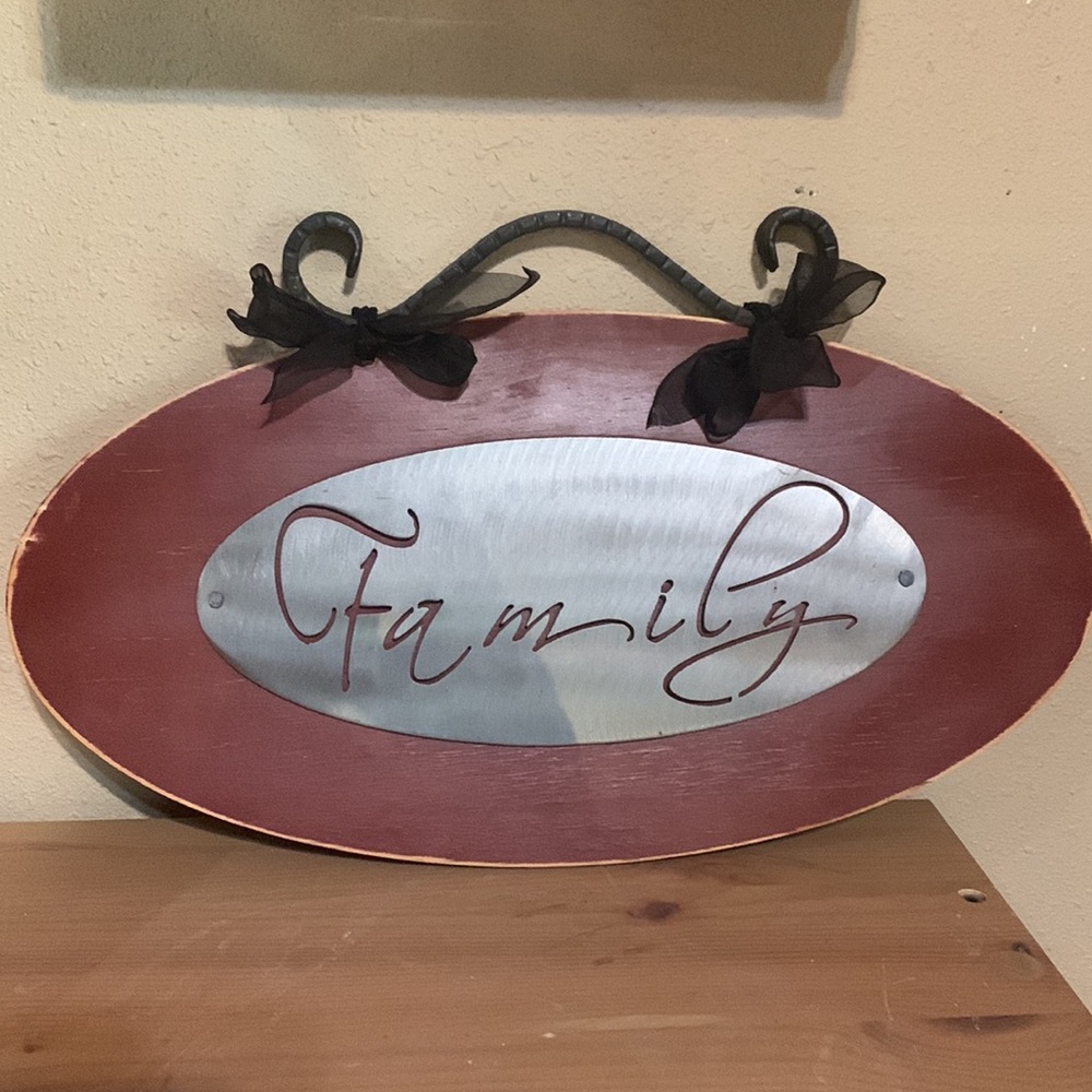“FAMILY” Sign